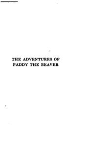Cover of: The adventures of Paddy Beaver