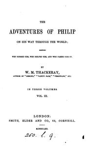 Cover of: The adventures of Philip on his way through the world