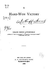 Cover of: hard-won victory