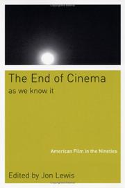 Cover of: The End Of Cinema As We Know It: American Film in the Nineties