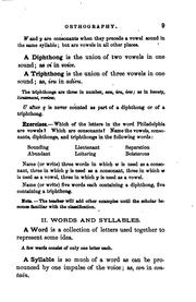 Cover of: elementary grammar of the English language