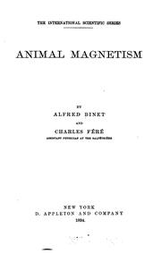 Cover of: Animal Magnetism