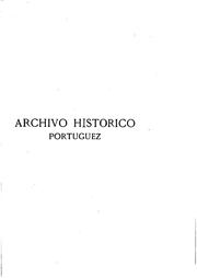 Cover of: Arquivo historico português. by 