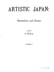 Cover of: Artistic Japan by Siegfried Bing