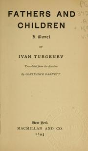 Cover of: The novels of Ivan turgenev