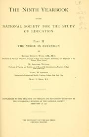 Cover of: nurse in education