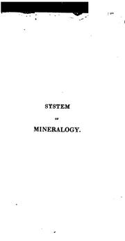 A system of mineralogy by Robert Jameson