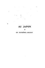Cover of: Au Japon et en Extrême-Orient.