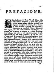 Cover of: Biblioteca modenese by Girolamo Tiraboschi