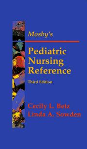 Cover of: Mosby's pediatric nursing reference