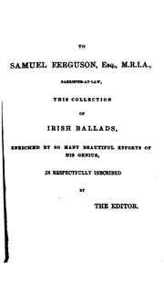 Cover of: The book of Irish ballads.