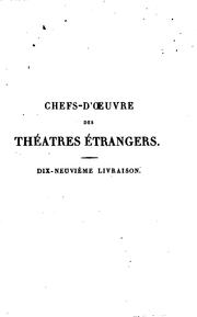 Cover of: Chefs-d'oeuvre du théâtre portugais. by Ferdinand Denis