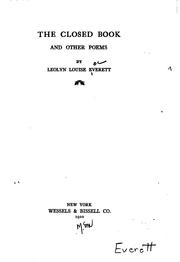 The closed book PDF
