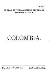 Cover of: Colombia a handbook ...