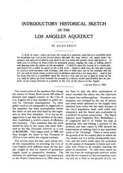Cover of: Complete report on construction of the Los Angeles aqueduct by Los Angeles. Board of public service commissioners