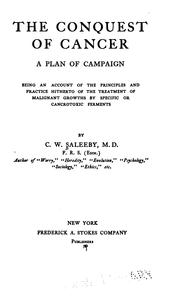 Cover of: The conquest of cancer