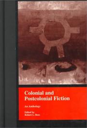 Cover of: Colonial and Postcolonial Fiction in English by 