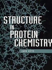 Structure in protein chemistry by Jack Kyte