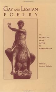 Cover of: Gay and Lesbian Poetry: An Anthology from Sappho to Michelangelo (Garland Reference Library of the Humanities, Vol 1874)