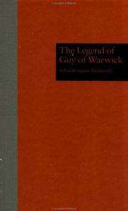 Cover of: The legend of Guy of Warwick