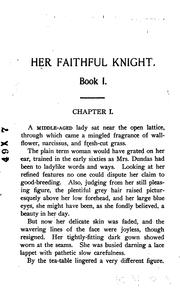 Cover of: Her faithful knight: a novel