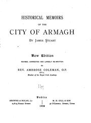 Cover of: Historical memoirs of the city of Armagh by James Stuart