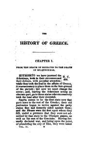 Cover of: The history of Greece by Oliver Goldsmith