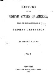 Cover of: History of the United States of America