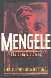 Mengele by Gerald L. Posner, John Ware