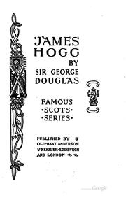 Cover of: James Jogg