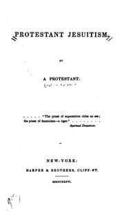 Cover of: Protestant Jesuitism