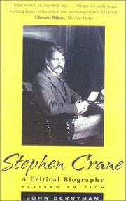 Cover of: Stephen Crane by John Berryman