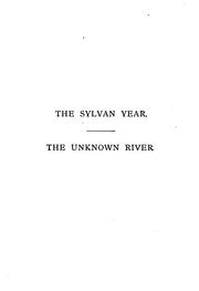 Cover of: sylvan year.: Leaves from the note book of Raoul Dubois.