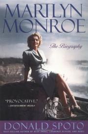 Marilyn Monroe by Donald Spoto