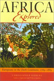 Cover of: Africa Explored by Christopher Hibbert