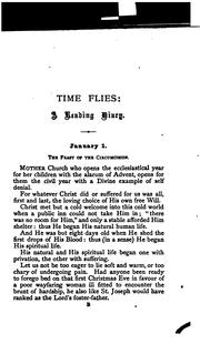 Cover of: Time flies: a reading diary