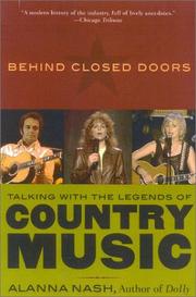 Behind closed doors : talking with the legends of country music