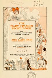 Cover of: The Mary Frances story book: or, Adventures among the story people
