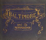 Cover of: Baltimore and its surroundings.