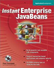 Cover of: Instant Enterprise JavaBeans