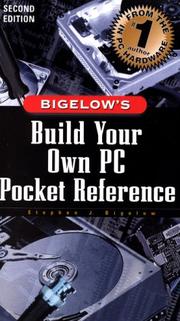 Bigelow's build your own PC pocket reference