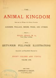 Cover of: The animal kingdom by Hugh Craig
