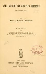 Cover of: Ein besuch bei Charles Dickens im sommer 1857