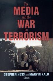 Cover of: The Media and the War on Terrorism