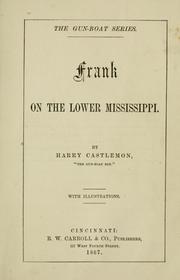 Cover of: Frank on the lower Mississippi: the gun boat series