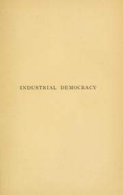 Cover of: Industrial democracy