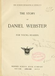 Cover of: The story of Daniel Webster, for young readers.