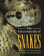 Cover of: The encyclopedia of snakes