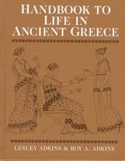 Handbook to life in ancient Greece by Lesley Adkins