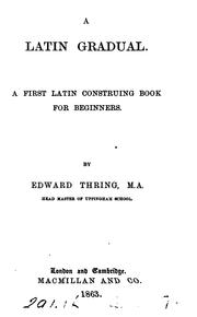 Cover of: A Latin gradual